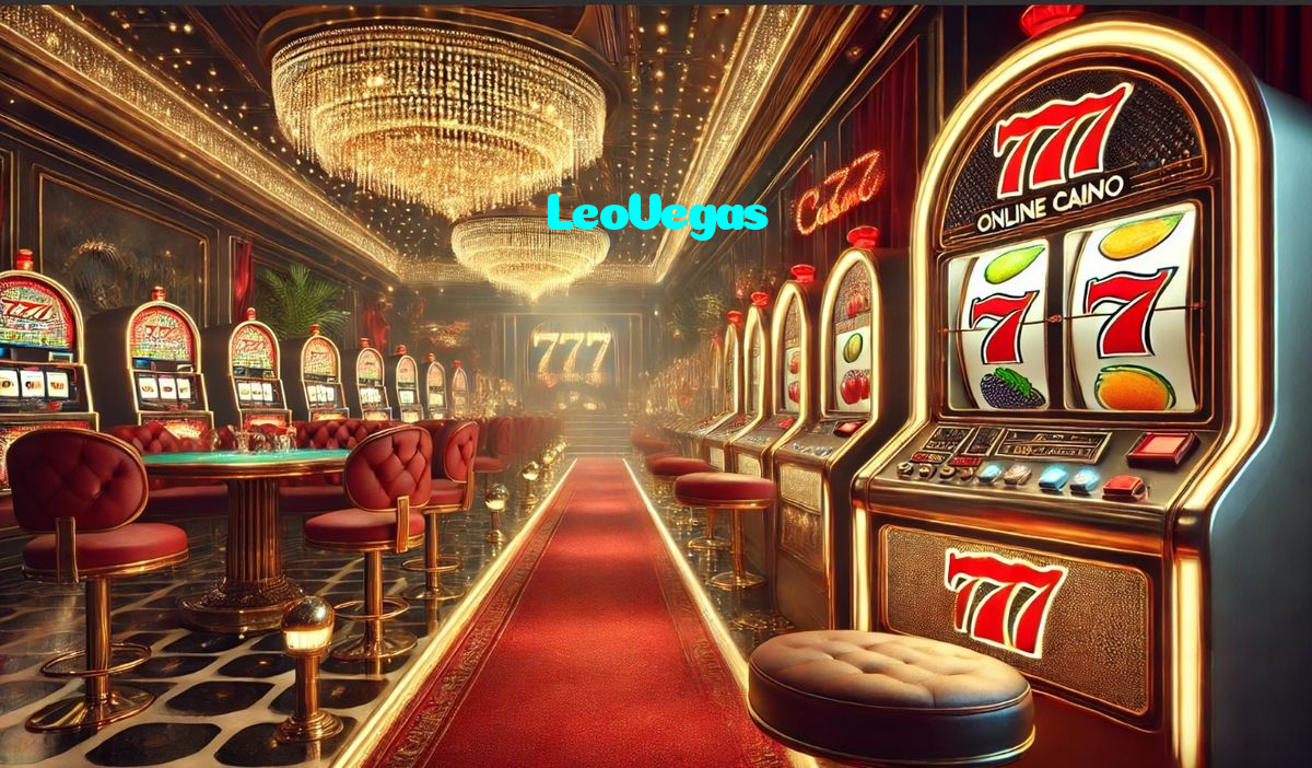 LeoVegas casino presented on mobile device in Pakistan with slots and live games