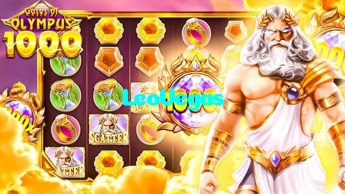 LeoVegas casino presented on mobile device in Pakistan with slots and live games
