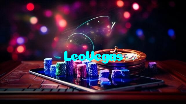 LeoVegas casino presented on mobile device in Pakistan with slots and live games